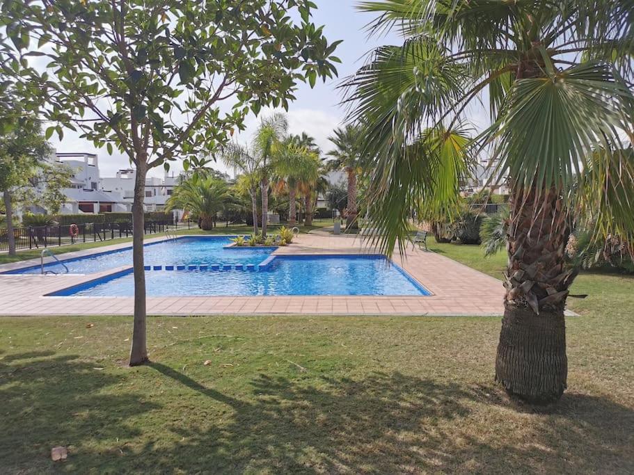 Lovely 3 Bedroom Apartment On Golf Resort Alhama de Murcia Bagian luar foto